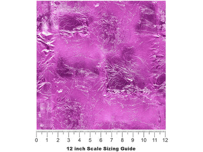 Tyrian Purple Gemstone Vinyl Film Pattern Size 12 inch Scale~Rwraps Tyrian Purple Gemstone Sizing Chart~2