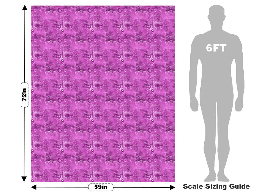 Tyrian Purple Gemstone Vehicle Wrap Scale~Rwraps Series 914 Tyrian Purple Gemstone Measurements~1