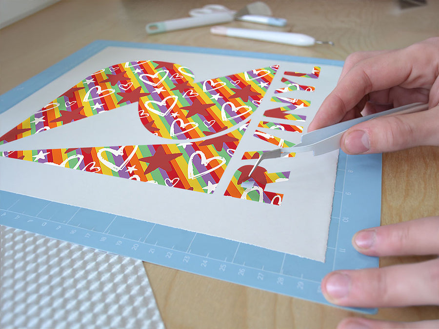 ultimate rapture heart Easy Weed Craft Vinyl