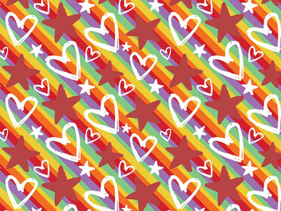 Ultimate Rapture Heart Vinyl Wrap Pattern~Rwraps Series 914 Digitally Printed Vinyl Wrap~0