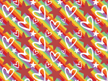 Ultimate Rapture Heart Vinyl Wrap Pattern~Rwraps Series 914 Digitally Printed Vinyl Wrap~0