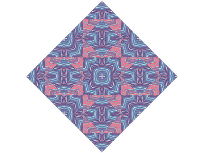 Ultra Violet Mosaic Vinyl Wrap Pattern
