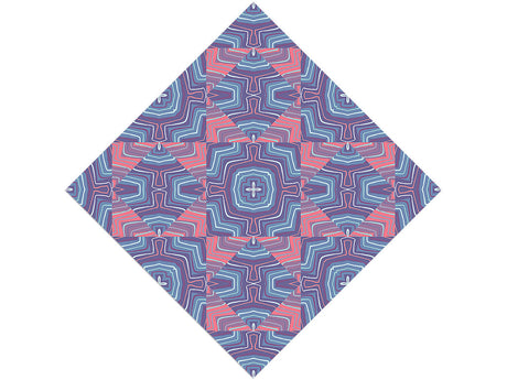 Ultra Violet Mosaic Vinyl Wrap Pattern