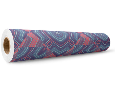 Ultra Violet Mosaic Wrap Film Wholesale Roll~Rwraps Series 914 Digitally Printed Vinyl Roll~5