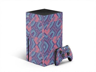 ultra violet mosaic XBOX DIY Decal