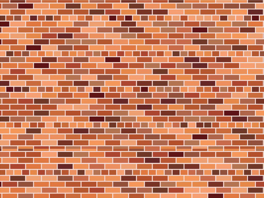 Umber  Brick Vinyl Wrap Pattern~Rwraps Series 914 Digitally Printed Vinyl Wrap~0