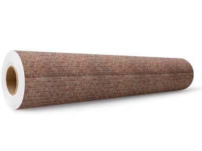 Umber  Brick Wrap Film Wholesale Roll~Rwraps Series 914 Digitally Printed Vinyl Roll~5