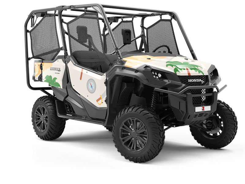 Uncharted Isle Pirate Utility Vehicle Vinyl Wrap