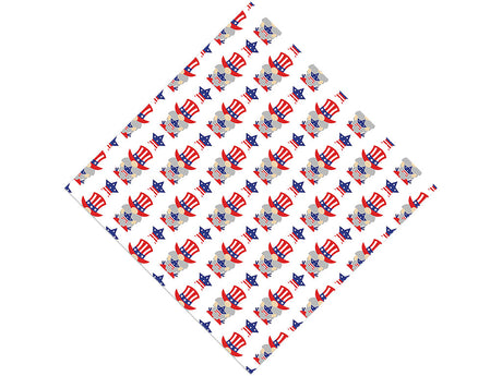 Uncle Sam Americana Vinyl Wrap Pattern