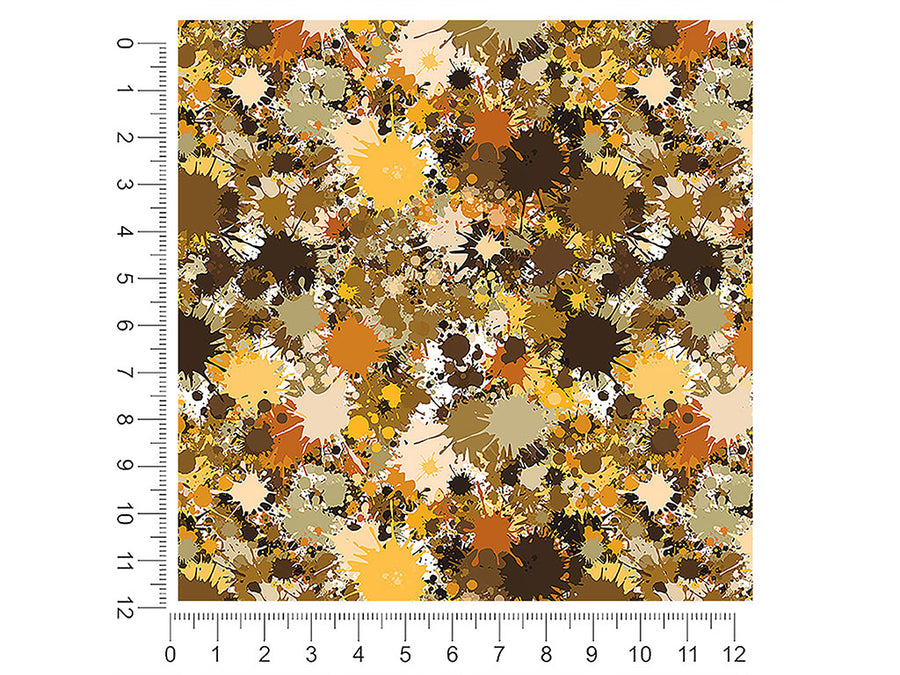 under attack paint splatter 1ft x 1ft Craft Sheets