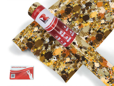 under attack paint splatter Craft Vinyl Roll