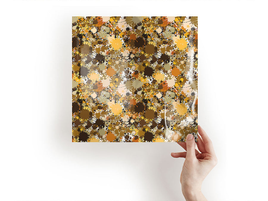 under attack paint splatter Craft Sheets