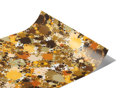 Under Attack Paint Splatter Vinyl Wraps~Rwraps Series 914 Digitally Printed Vinyl Wrap~0