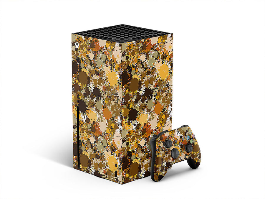 under attack paint splatter XBOX DIY Decal