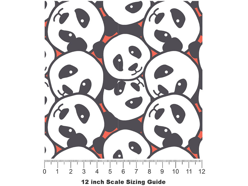Under Attack Animal Vinyl Film Pattern Size 12 inch Scale~Rwraps Under Attack Animal Sizing Chart~2