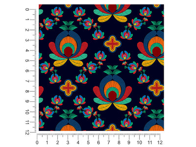 understated lotus mandala 1ft x 1ft Craft Sheets