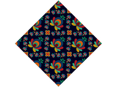 Understated Lotus Mandala Vinyl Wrap Pattern