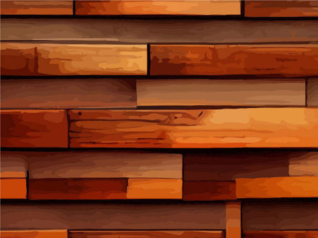 Uneven Chestnut Wooden Parquet Vinyl Wrap Pattern~Rwraps Series 914 Digitally Printed Vinyl Wrap~0