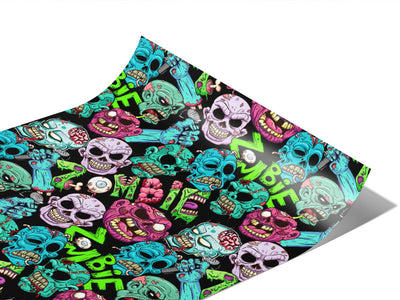 Unforgiving Dead Zombie Vinyl Wraps~Rwraps Series 914 Digitally Printed Vinyl Wrap~0