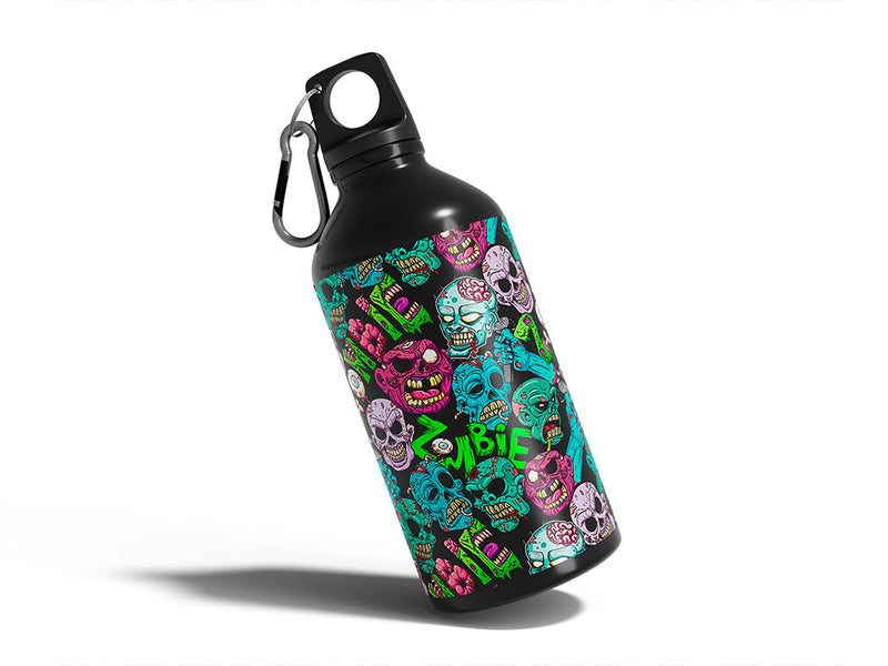 unforgiving dead horror Water Bottle DIY Stickers