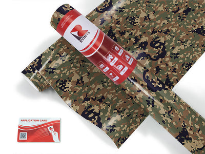 uniform flecktarn camouflage Craft Vinyl Roll
