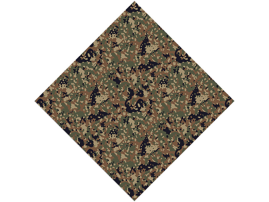 Uniform Flecktarn Camouflage Vinyl Wrap Pattern