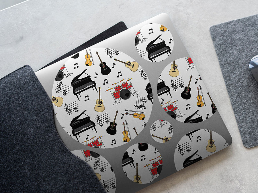 unplugged cover music DIY Laptop Stickers