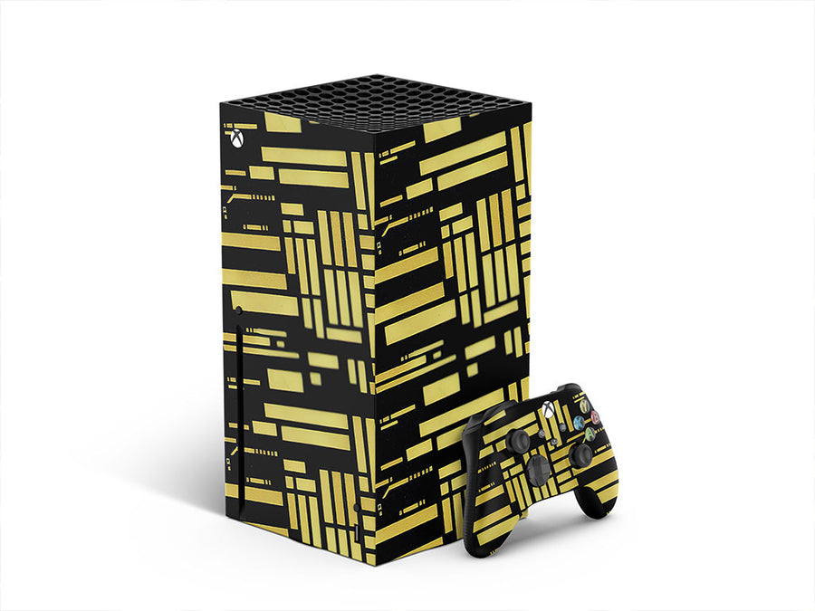 unused circuit board science fiction XBOX DIY Decal