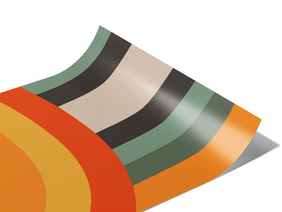 Up and Down Retro Vinyl Wraps~Rwraps Series 914 Digitally Printed Vinyl Wrap~0