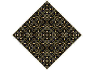 Upper-Class Signposts Art Deco Vinyl Wrap Pattern