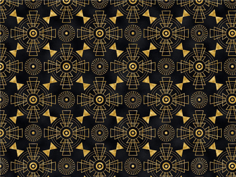 Upper-Class Signposts Art Deco Vinyl Wrap Pattern~Rwraps Series 914 Digitally Printed Vinyl Wrap~0