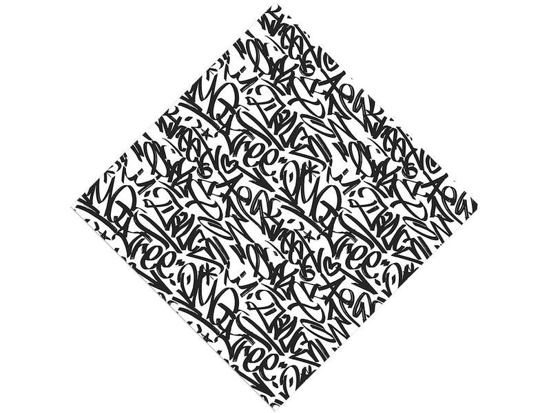 Urban Art Graffiti Vinyl Wrap Pattern