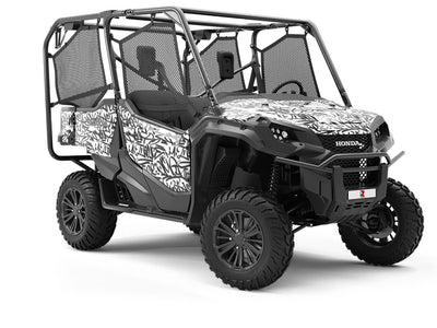 Urban Art Graffiti Utility Vehicle Vinyl Wrap