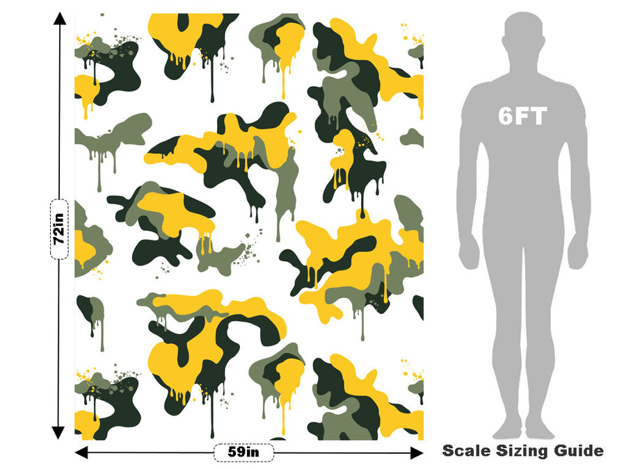 Urban Disguise Camouflage Vehicle Wrap Scale~Rwraps Series 914 Urban Disguise Camouflage Measurements~2