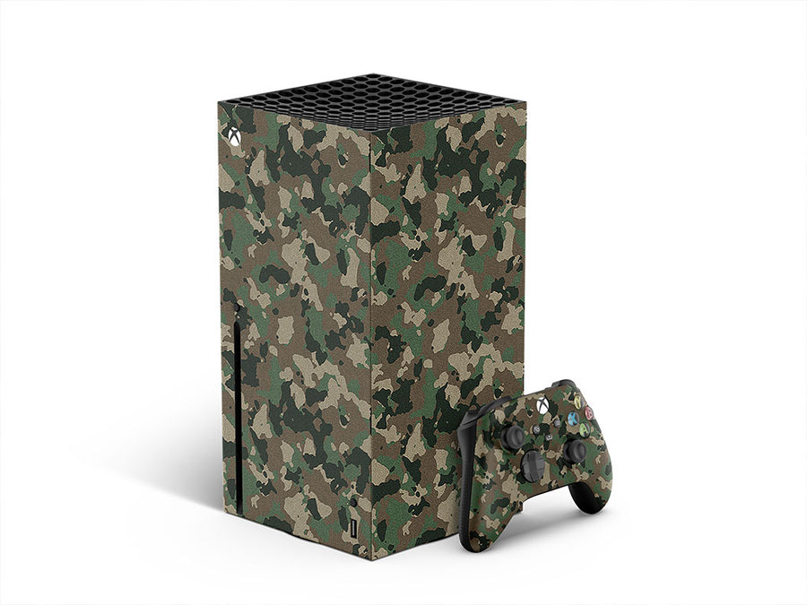 us woodland camouflage XBOX DIY Decal
