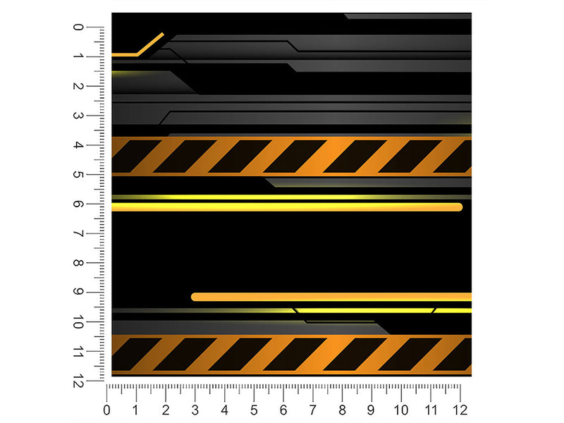 Use Caution  Technology Vehicle Wrap Scale~Rwraps Series 914 Use Caution  Technology Measurements~2