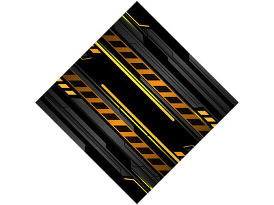 Use Caution  Technology Vinyl Wrap Pattern~Rwraps Series 914 Digitally Printed Vinyl Wrap~0