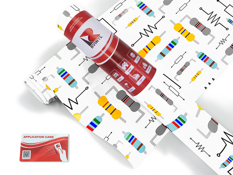 Useful Resistor  Technology Jet Ski Vinyl Customized Wrap