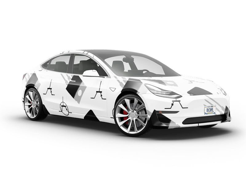 Useful Transistor  Technology Vehicle Vinyl Wrap