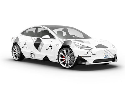 Useful Transistor  Technology Vehicle Vinyl Wrap