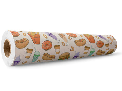 Usual Fare Americana Wrap Film Wholesale Roll~Rwraps Series 914 Digitally Printed Vinyl Roll~5