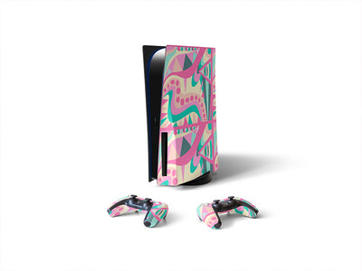 utterly smitten mosaic Sony PS5 DIY Skin