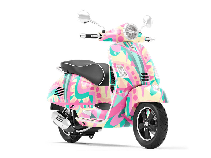 Utterly Smitten Mosaic Vespa Scooter Wrap Film