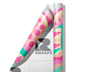Utterly Smitten Mosaic Wrap Film Sheets~Rwraps Series 914 Utterly Smitten Mosaic Scrolled Sheet~3