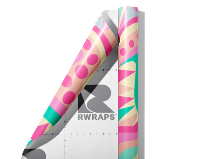 Utterly Smitten Mosaic Wrap Film Sheets~Rwraps Series 914 Utterly Smitten Mosaic Scrolled Sheet~3