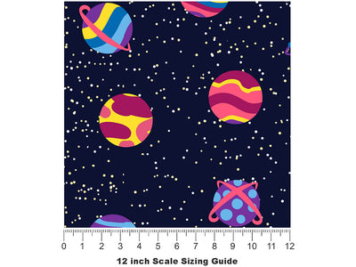 Vacation Destinations Science Fiction Vinyl Film Pattern Size 12 inch Scale~Rwraps Vacation Destinations Science Fiction Sizing Chart~2