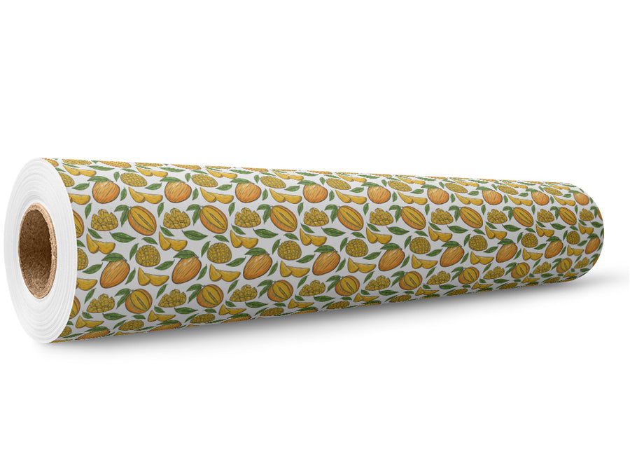 Valencia Pride Fruit Wrap Film Wholesale Roll~Rwraps Series 914 Digitally Printed Vinyl Roll~5