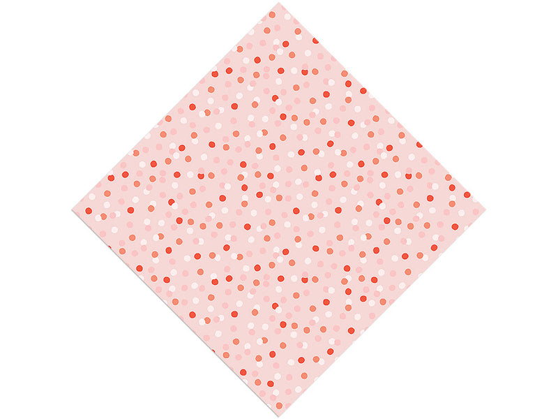 Valentine Confetti Polka Dot Vinyl Wrap Pattern