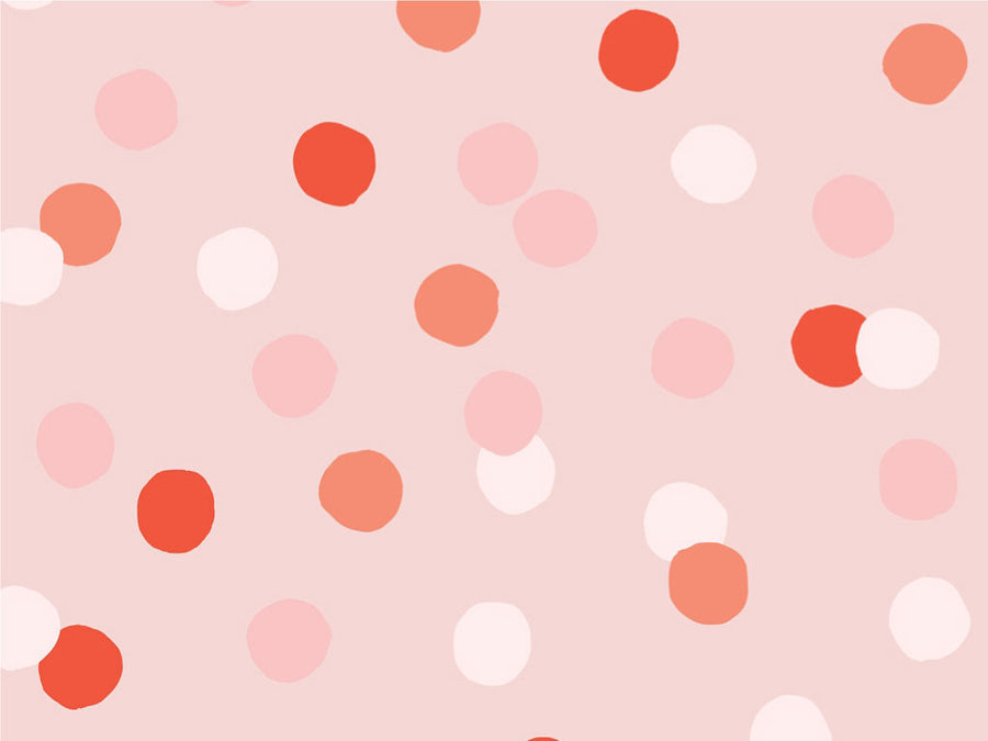 Valentine Confetti Polka Dot Vinyl Wrap Pattern~Rwraps Series 914 Digitally Printed Vinyl Wrap~0