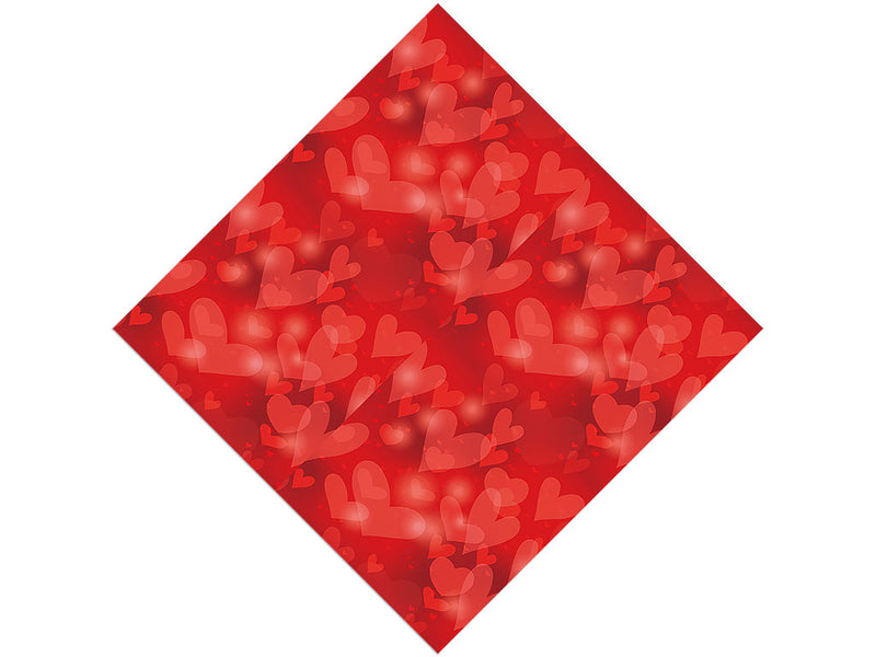 Valentine Glasses Bokeh Vinyl Wrap Pattern